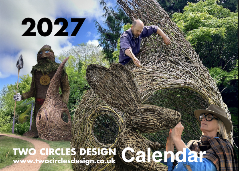 2027 Land art Calendar