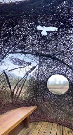 Reed bed Sphere, Arundel Wetlands