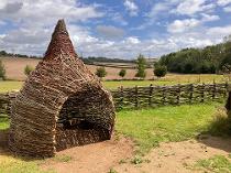 Outdoor Classroom designed by ,   Mark Antony Haden Ford, land art, sculpture, willow, environmental art, sculpture.