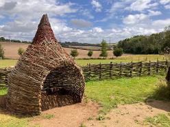 Outdoor Classroom designed by ,   Mark Antony Haden Ford, land art, sculpture, willow, environmental art, sculpture.