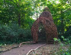 land art, festival, woven willow, Mark Antony haden ford