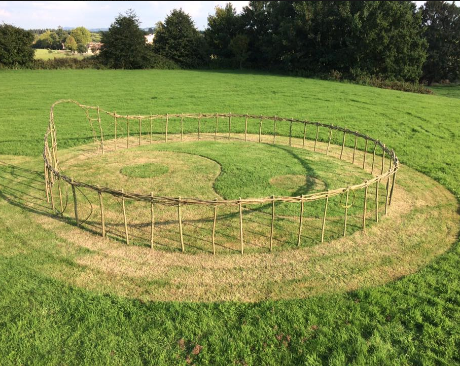 Mark Antony Haden Ford, land art, sculpture, willow, environmental art, sculpture