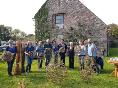 Mark Antony Haden Ford, land art, sculpture, willow, environmental art, sculpture